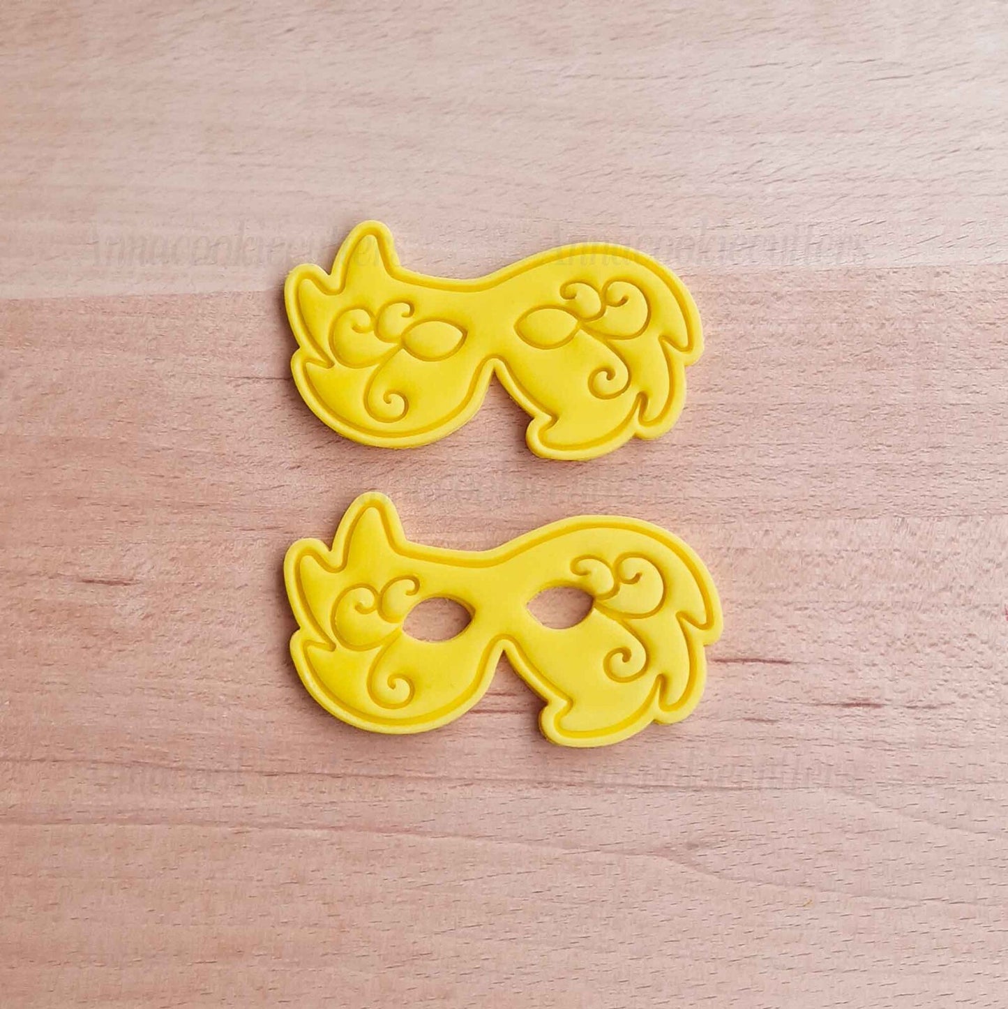 Maschera Carnevale Formina Per Biscotti Stampino Pasta Zucchero Tagliabiscotti