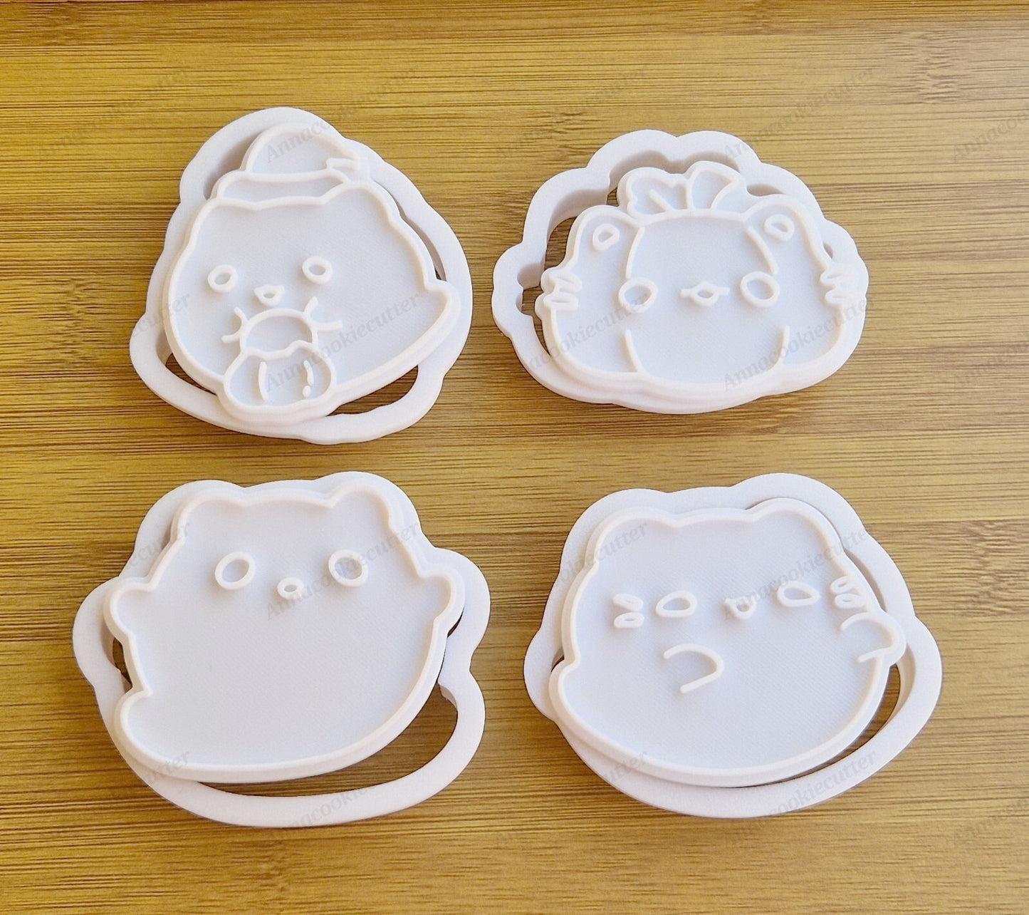 Gatti Kawaii Formine per Biscotti di Halloween Gattino Zucca Cookie Cutter Set