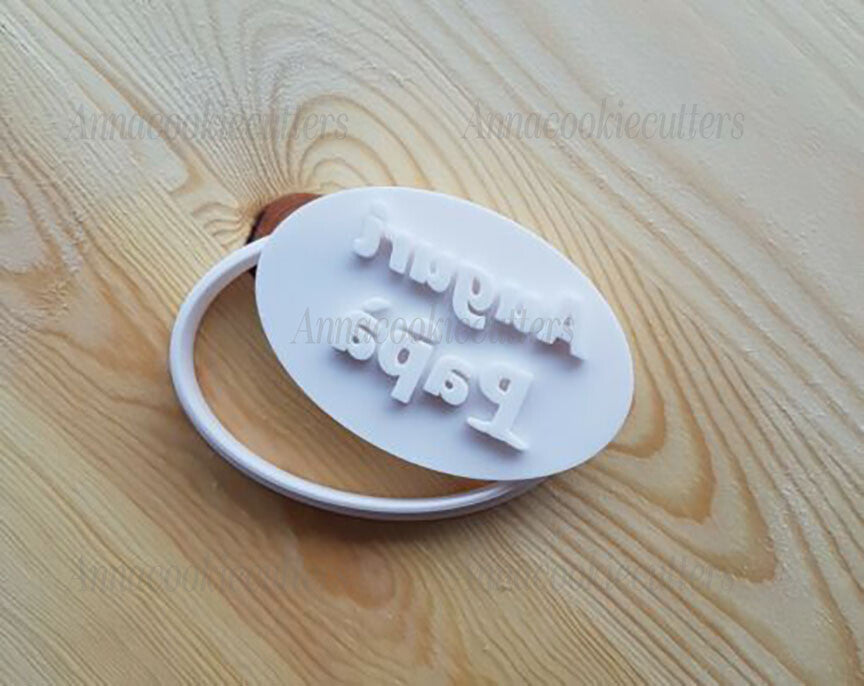 Auguri Papà Formina Biscotti Formine Per Pasta Zucchero Compleanno Cookie Cutter