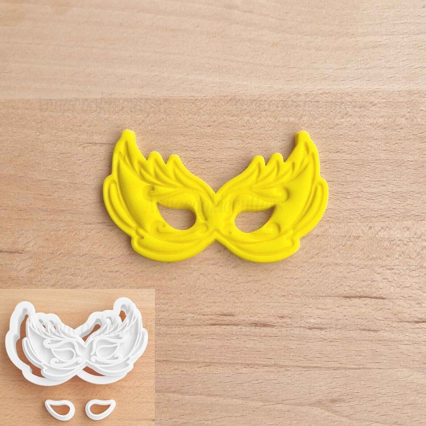 Maschera Carnevale Venezia Formina Biscotti Stampo Tagliabiscotti Cookie Cutter