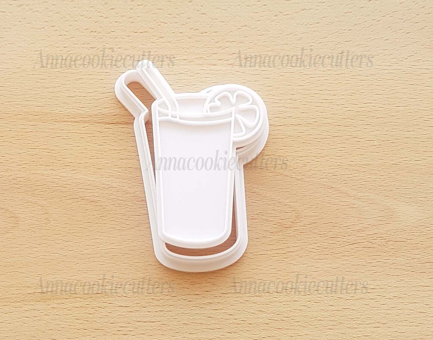 Tagliabiscotti A Forma Di Bicchieri da Cocktail Set Stampi Biscotti Estivi