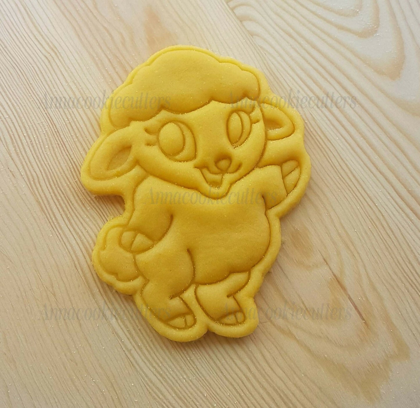 Formina Agnello Carino Per Pasqua Stampino Biscotti Cookie Cutter 7x9 cm