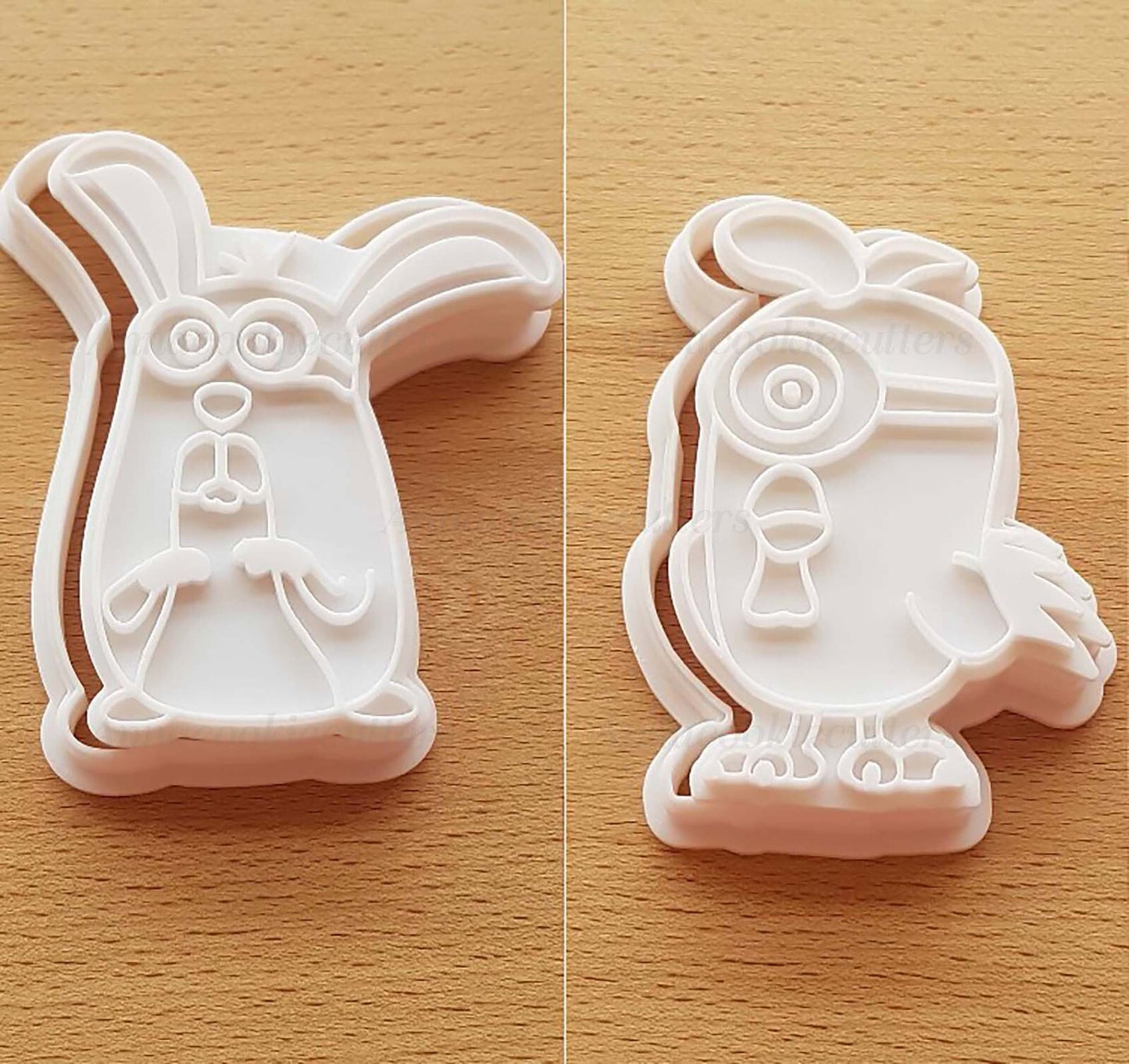 Formine per Biscotti Minion Animali Stampo Frolla Tagliabiscoti Pasta Zucchero