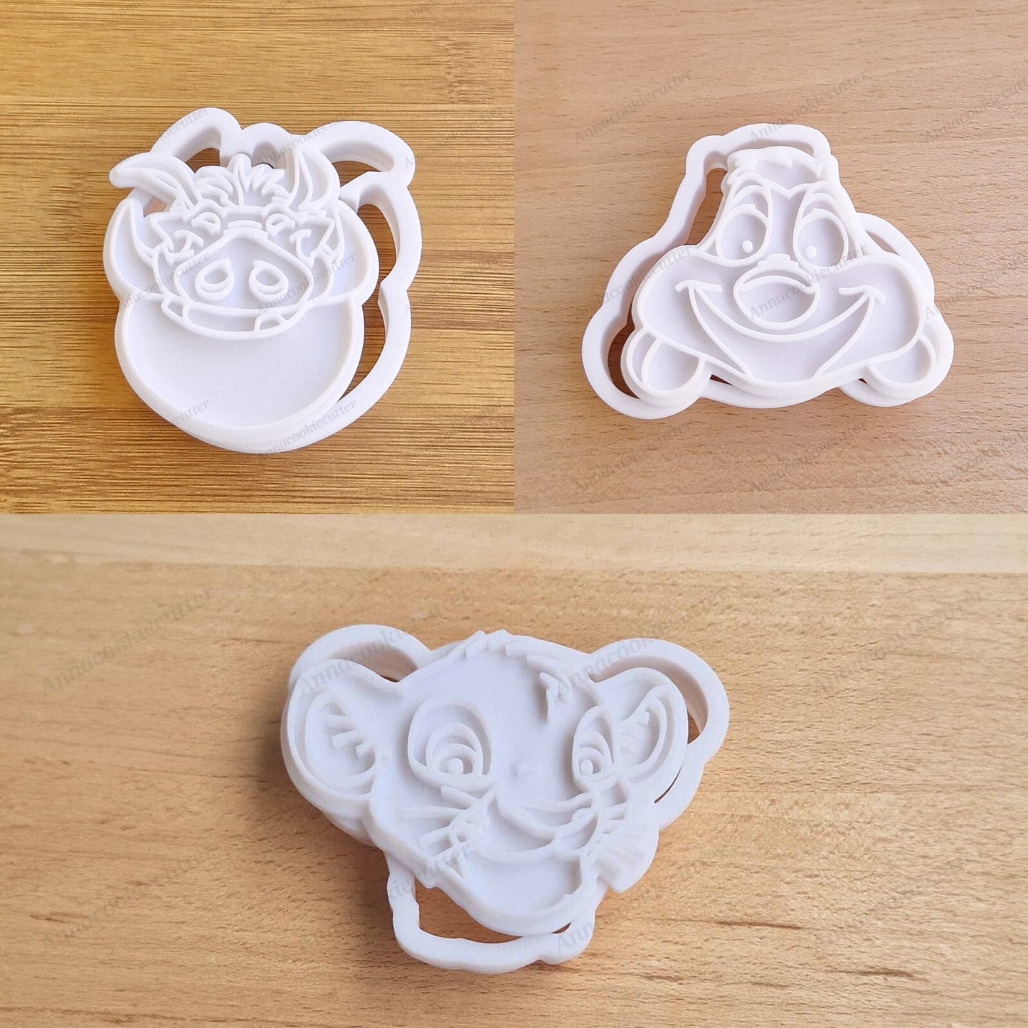 Re Leone Simba Timon Pumba Formine Per biscotti Cookie Cutter Tagliabiscotti