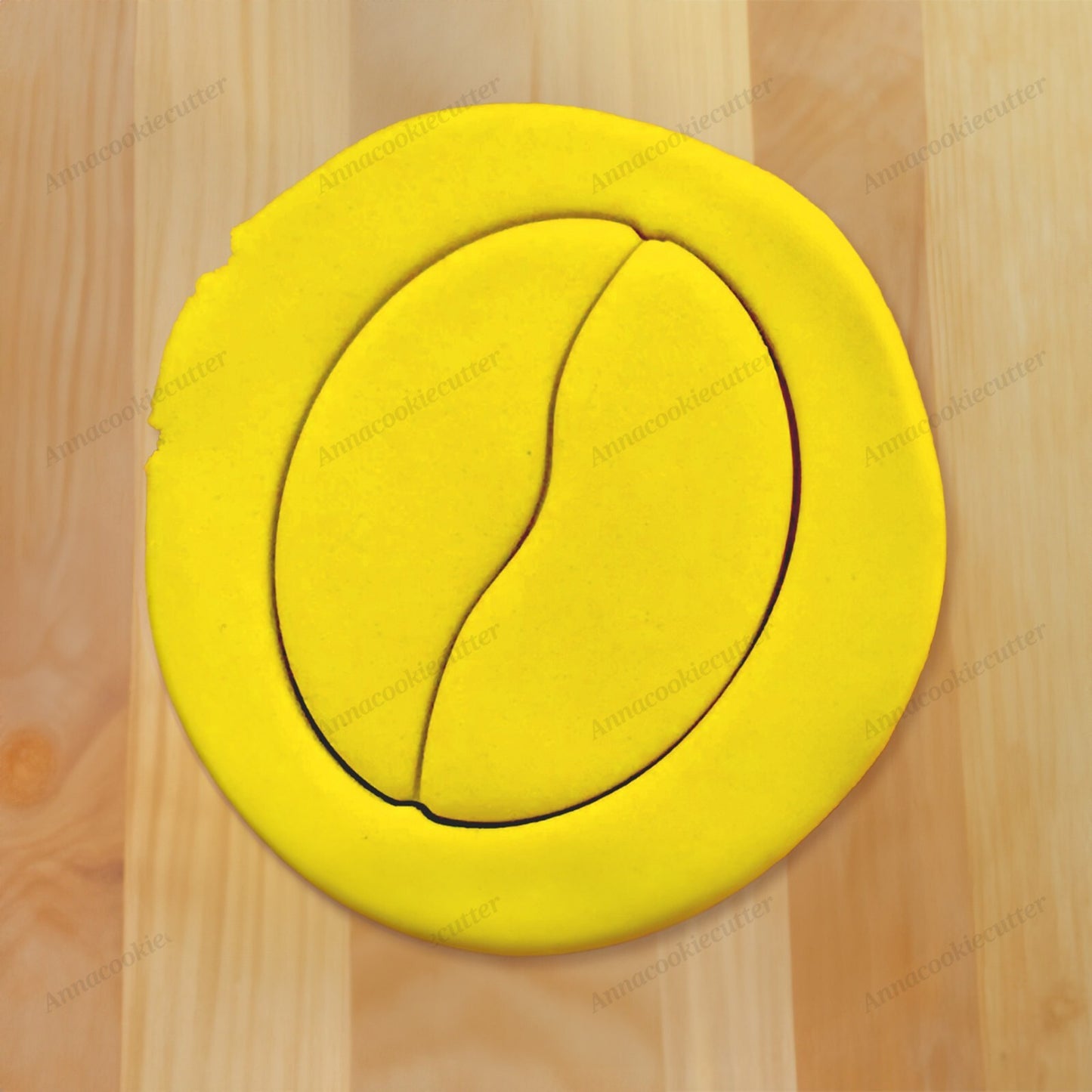 Formina Taglia biscotti a Forma di Chicco di Caffè Cookie Cutter