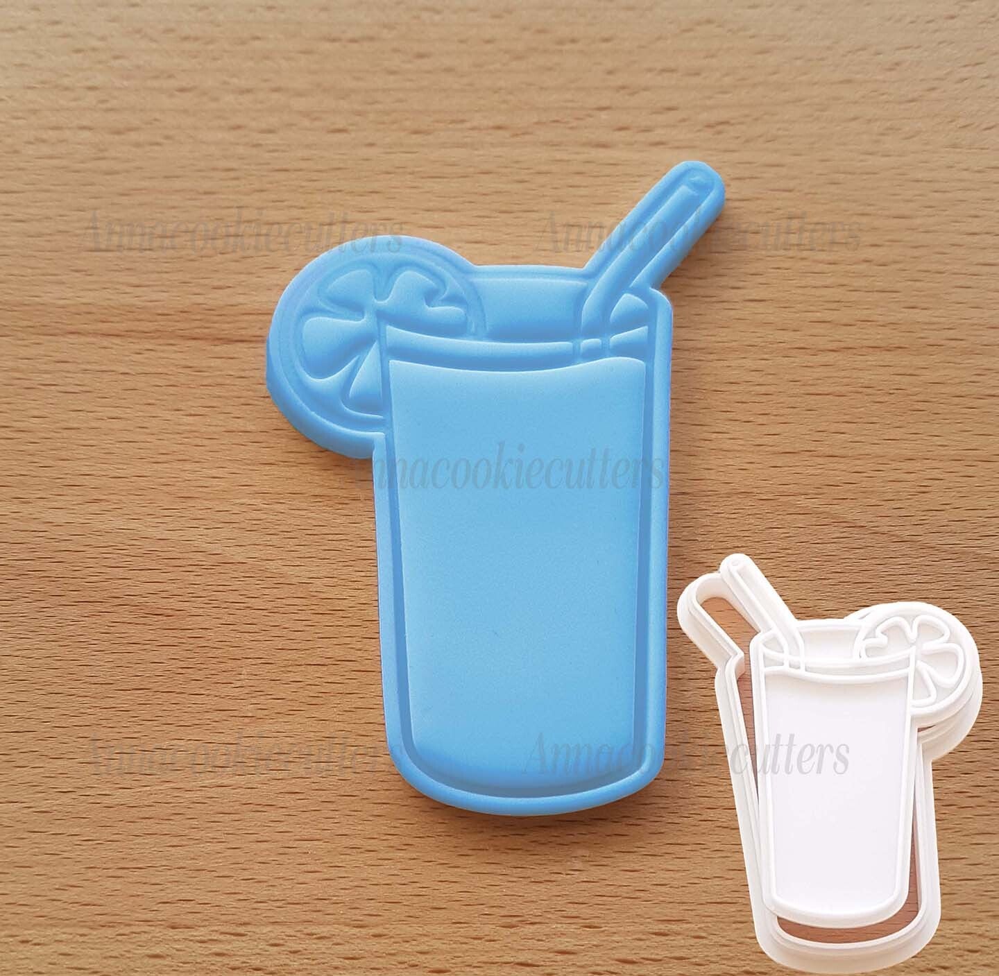Tagliabiscotti A Forma Di Bicchieri da Cocktail Set Stampi Biscotti Estivi