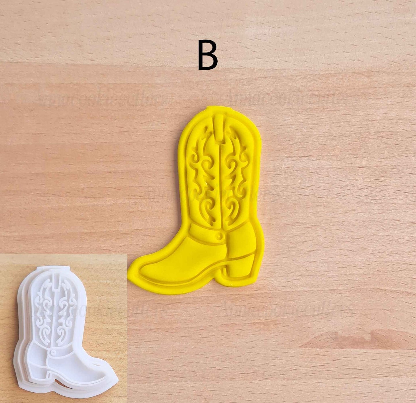 Set Tagliabiscotti Stivali Da Cowboy Formina Per Biscotti A Tema Western
