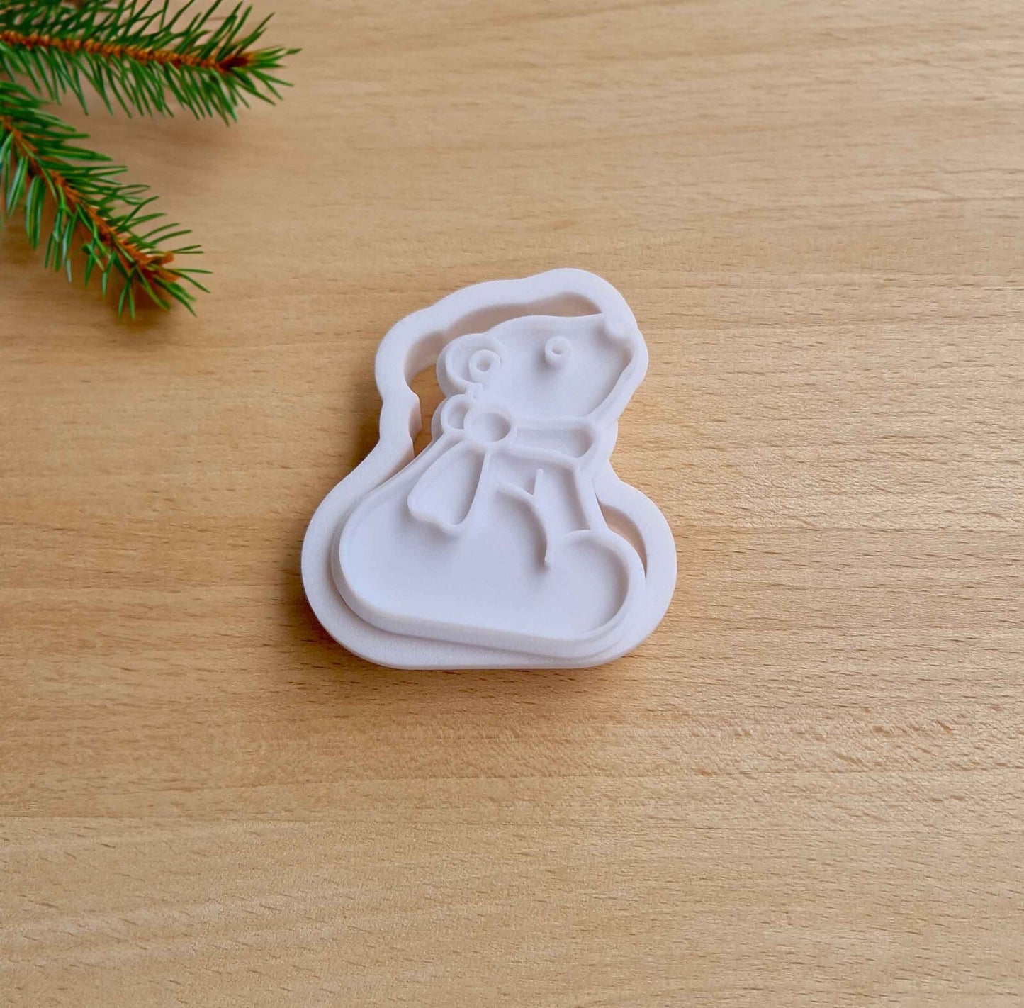 Tagliabiscotti Orso Polare Formina per Biscotti Natale Inverno Set Taglierine