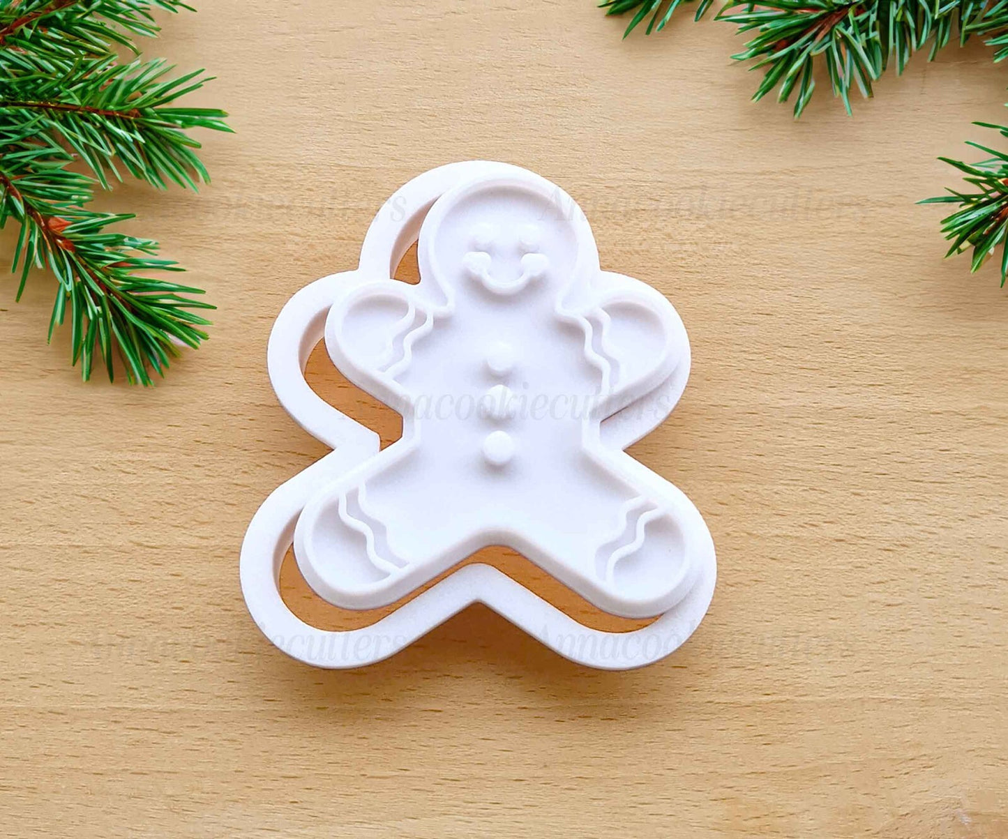 Gingerbread Tagliabiscotti Omino Pan di Zenzero Set Formine Biscotti Natalizi