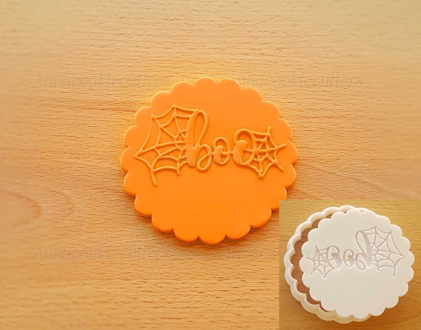 Formina Per Biscotti Boo Ragnatela Tagliabiscotti Halloween Stampo Frolla PDZ