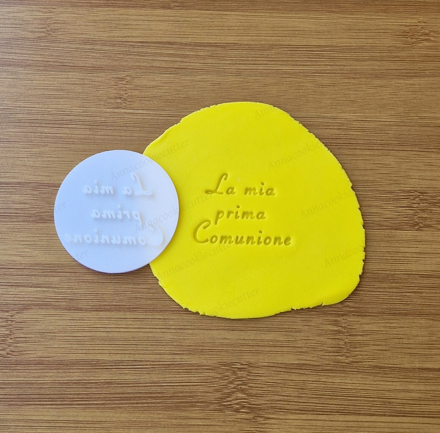 La Mia Prima Comunione, La Mia Cresima Timbro Frolla PDZ Cookie Cutter 6 cm