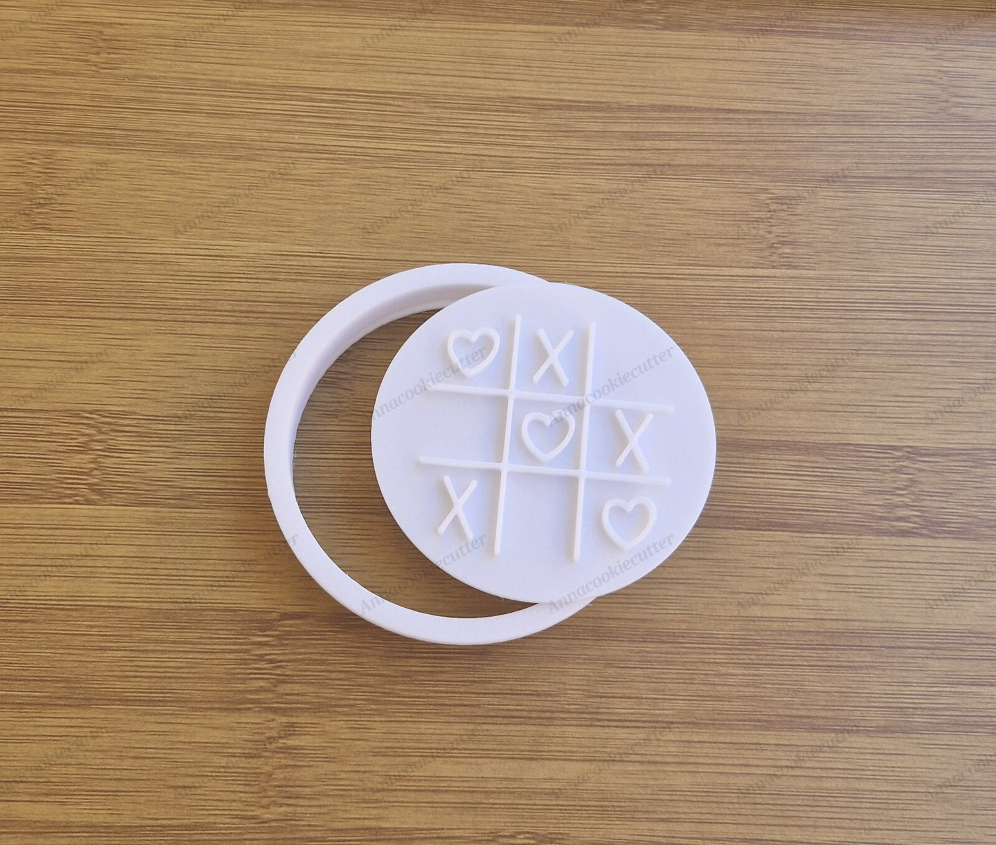 Tic-Tac-Toe Formina Taglia Biscotti San Valentino Cookie Cutter Compleanni Feste