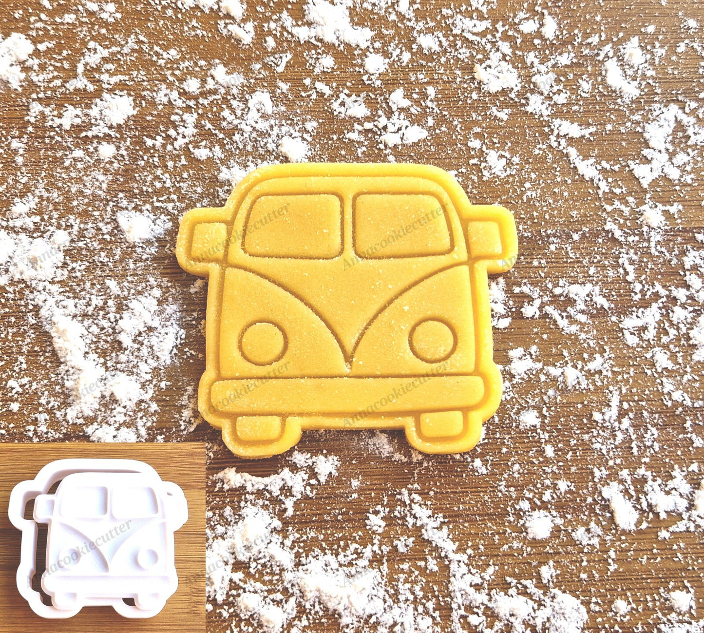 Formina Taglia biscotti Autobus Hippie Americano Degli Anni '70 Cookie Cutter