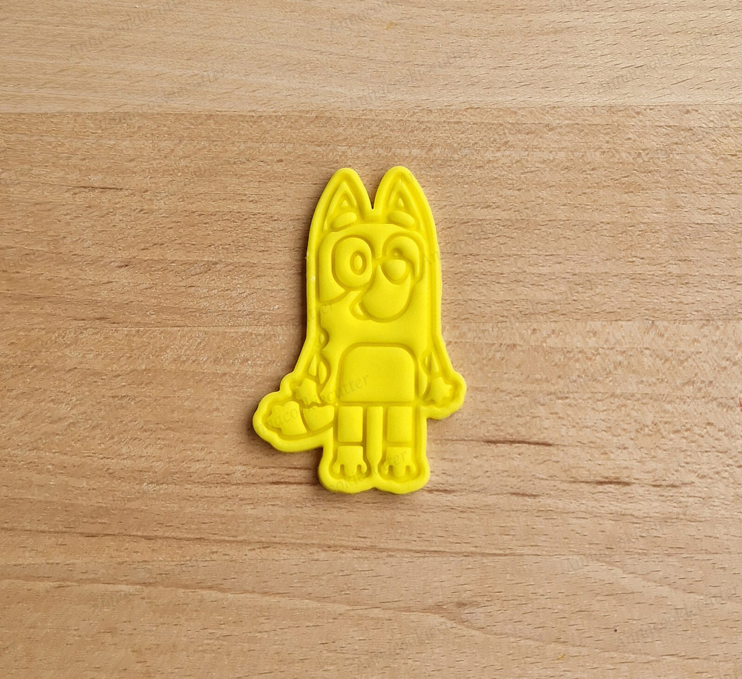 Bluey Formine Per Biscott Set 2 Pezzi Cookie Cutter Frolla Pasta di Zucchero