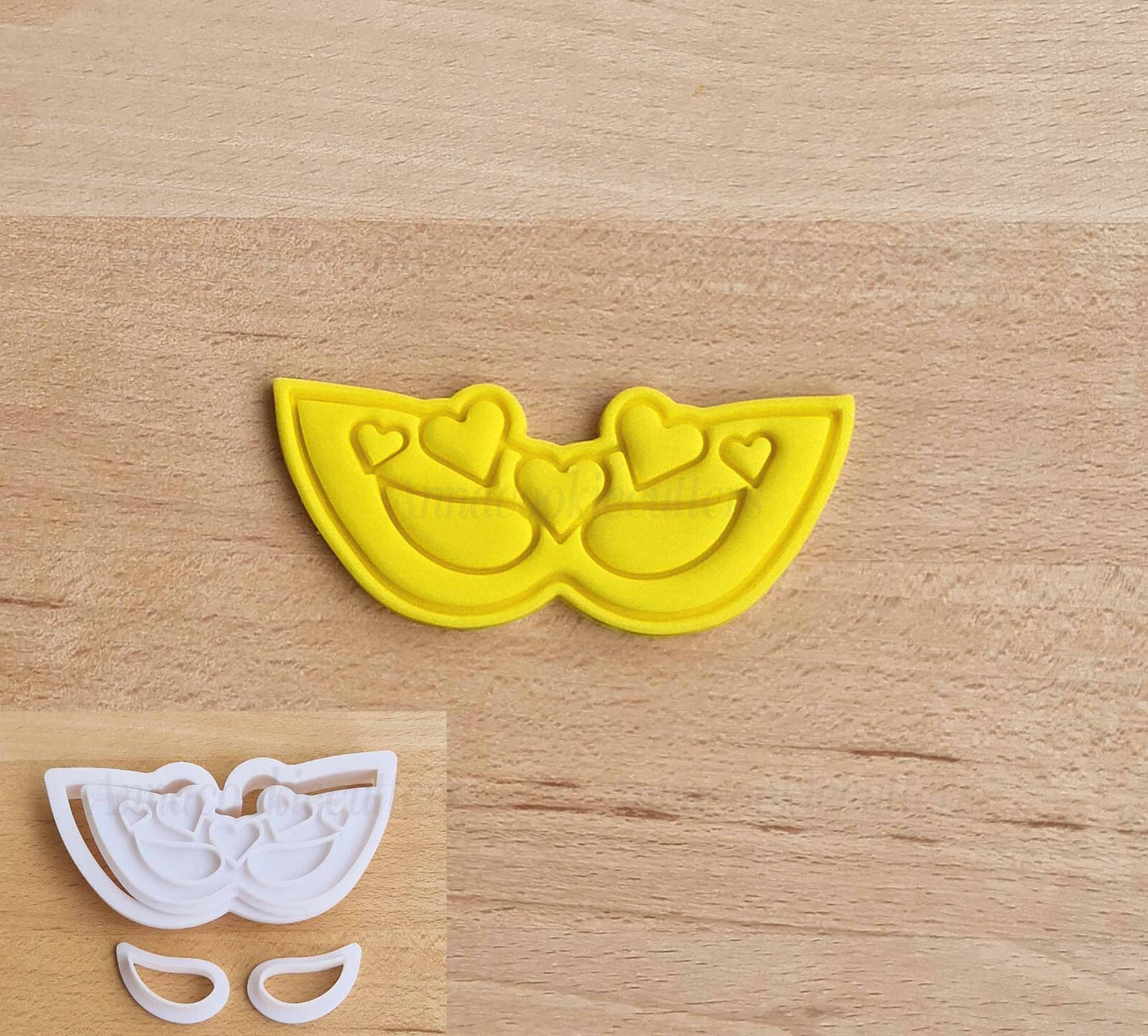 Maschera Carnevale Formina Per Biscotti Stampino Taglia Biscotti Cookie Cutter