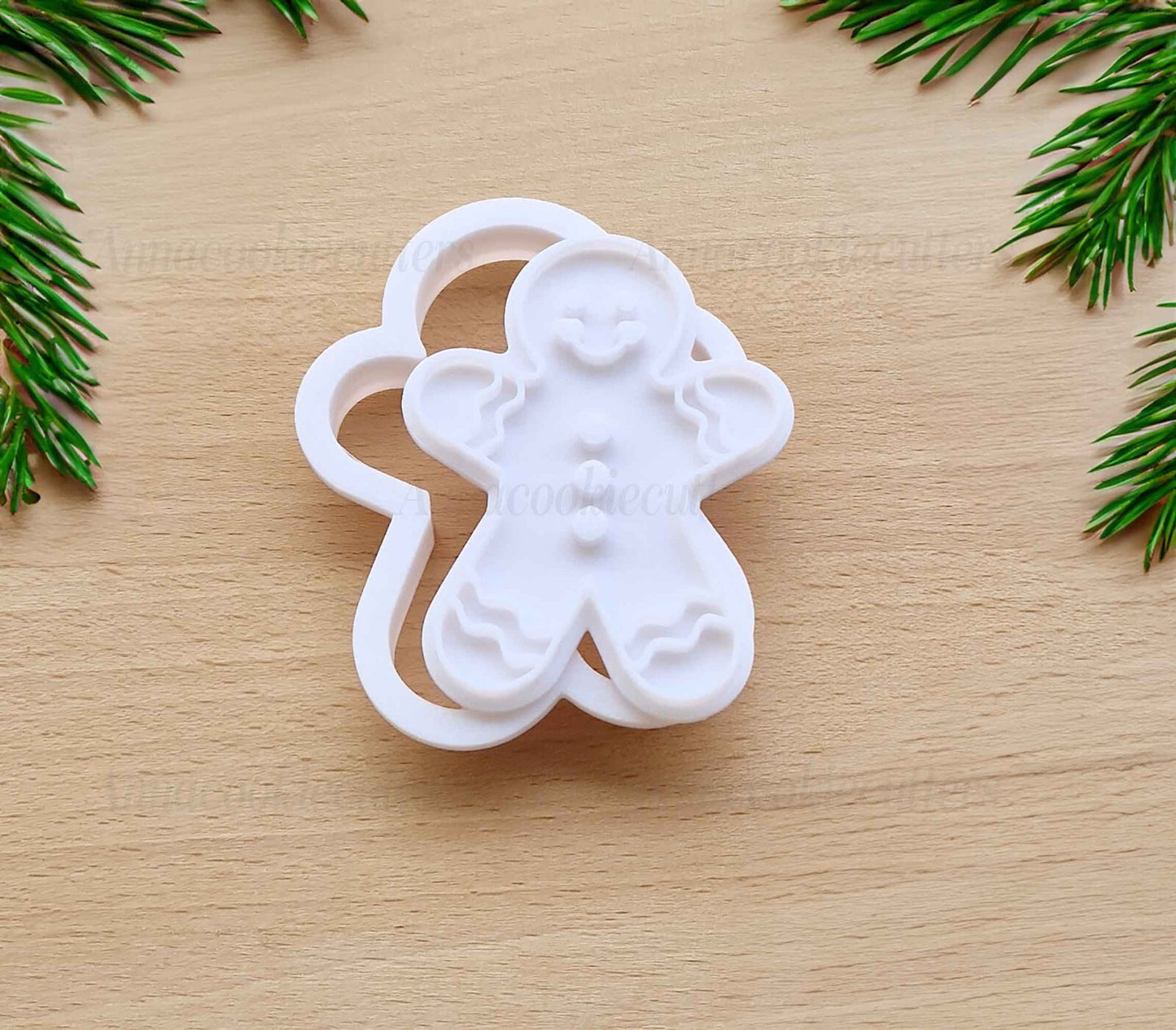 Omino Pan di Zenzero Set Tagliabiscotti Formine Biscotti Natalizi Gingerbread