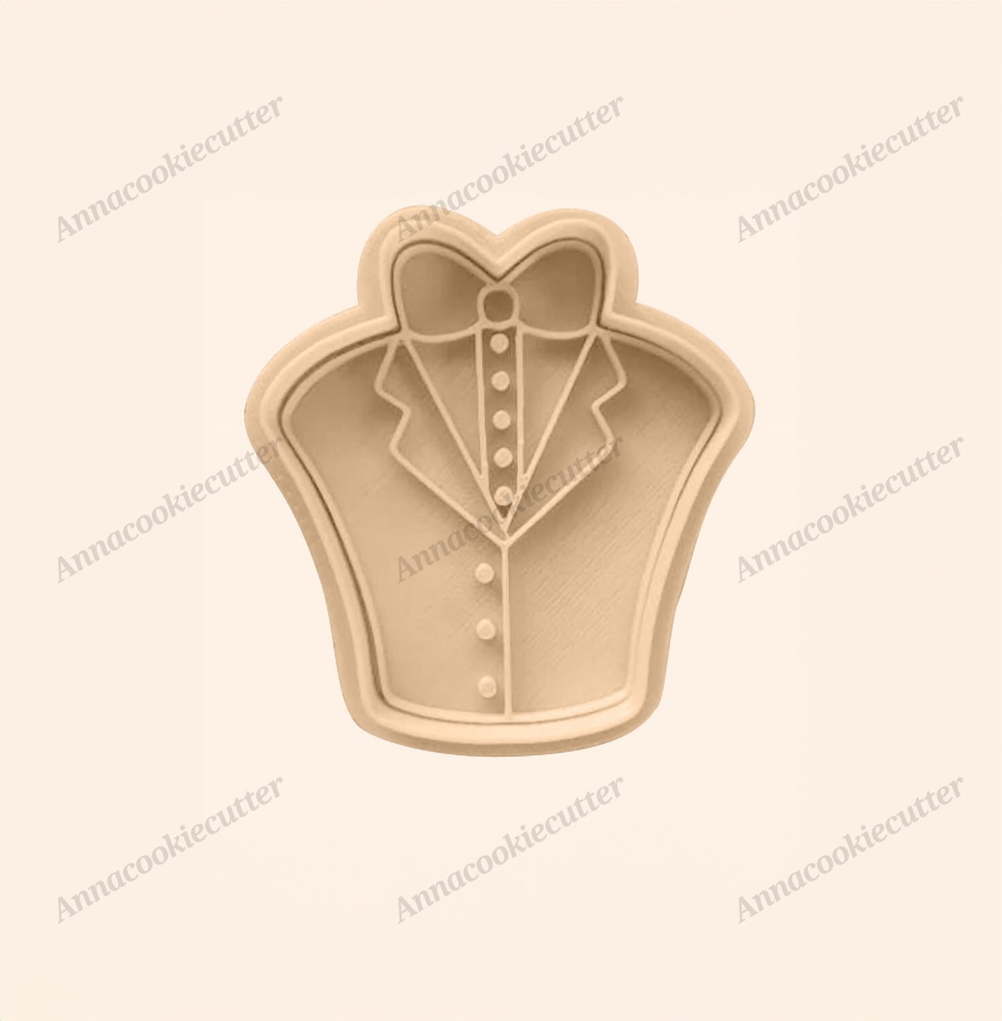 Formina Taglia Biscotti Matrimonio Abito da Sposo Marriage Cookie Cutter