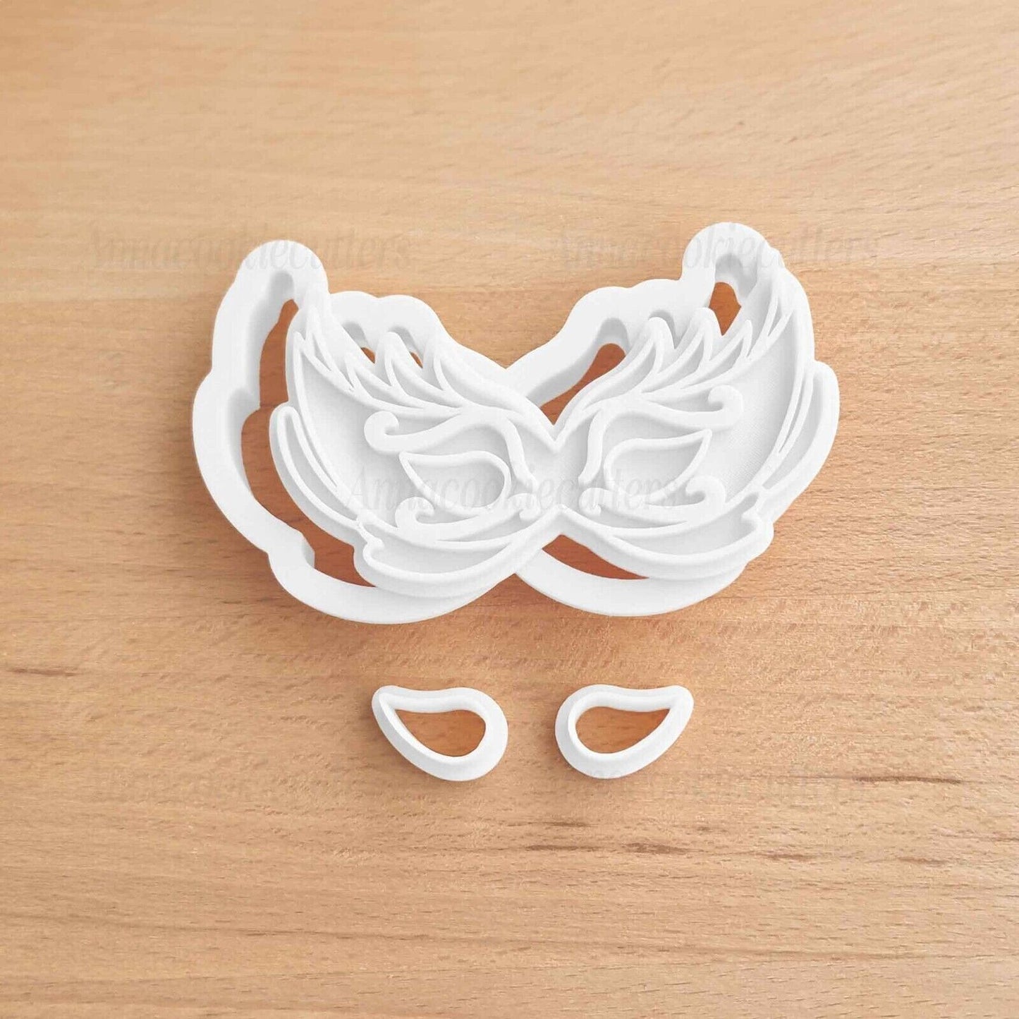 Maschera Carnevale Venezia Formina Biscotti Stampo Tagliabiscotti Cookie Cutter