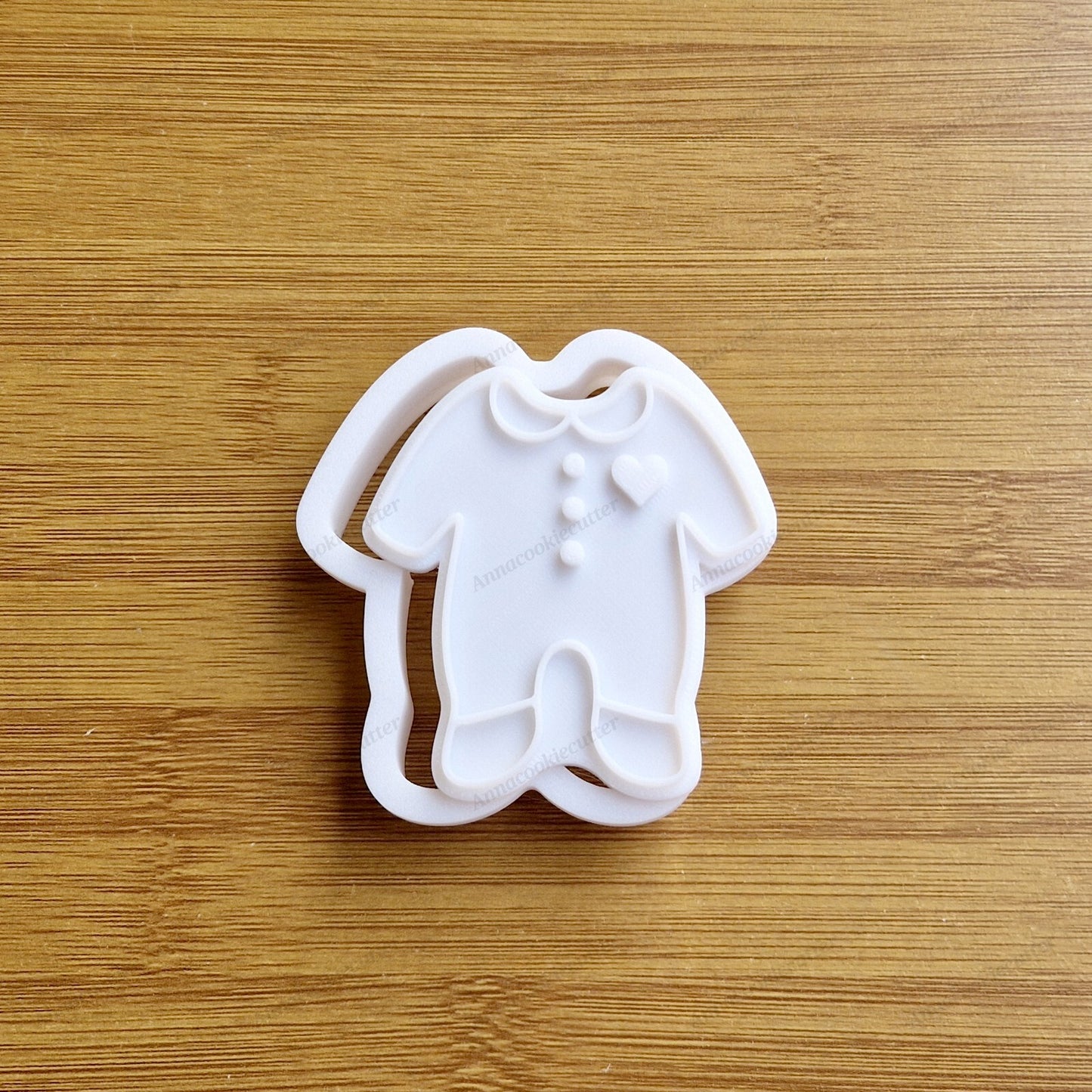 Set 4 Formine Taglia Biscotti Baby Shower Body, Carosello, Orsetto Scritta Baby