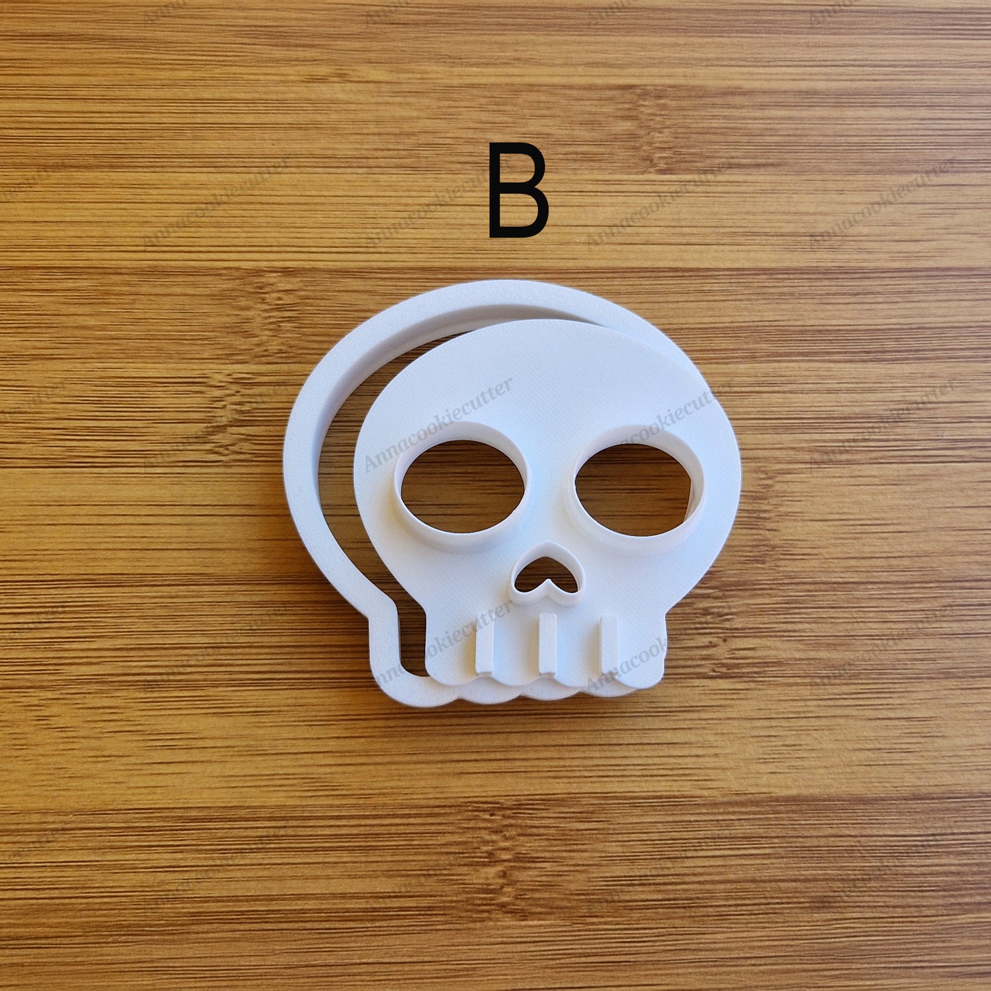 Set Formine Teschio Halloween | Biscotti Ripieni | Tagliaboscotti Spettrali