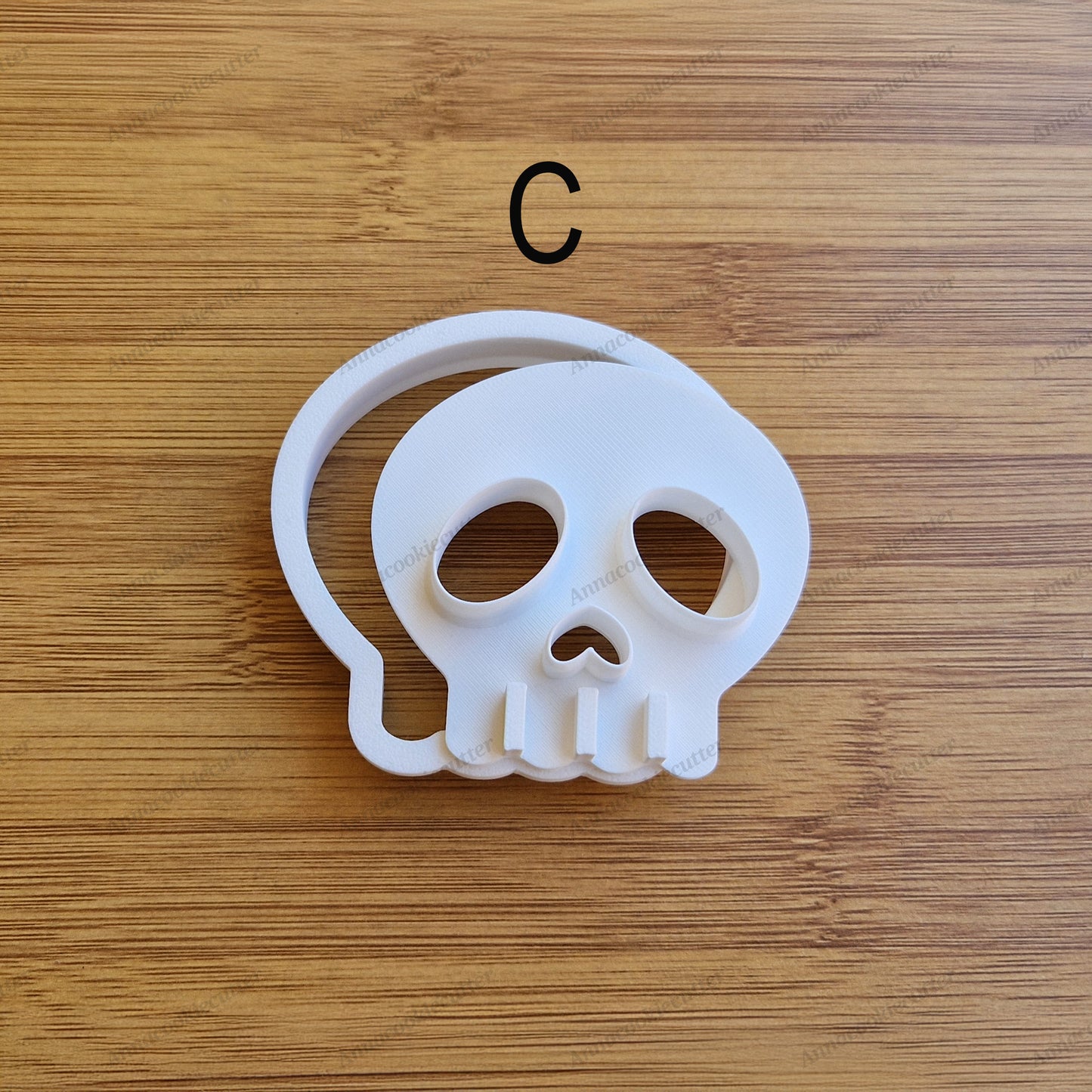 Set Formine Teschio Halloween | Biscotti Ripieni | Tagliaboscotti Spettrali