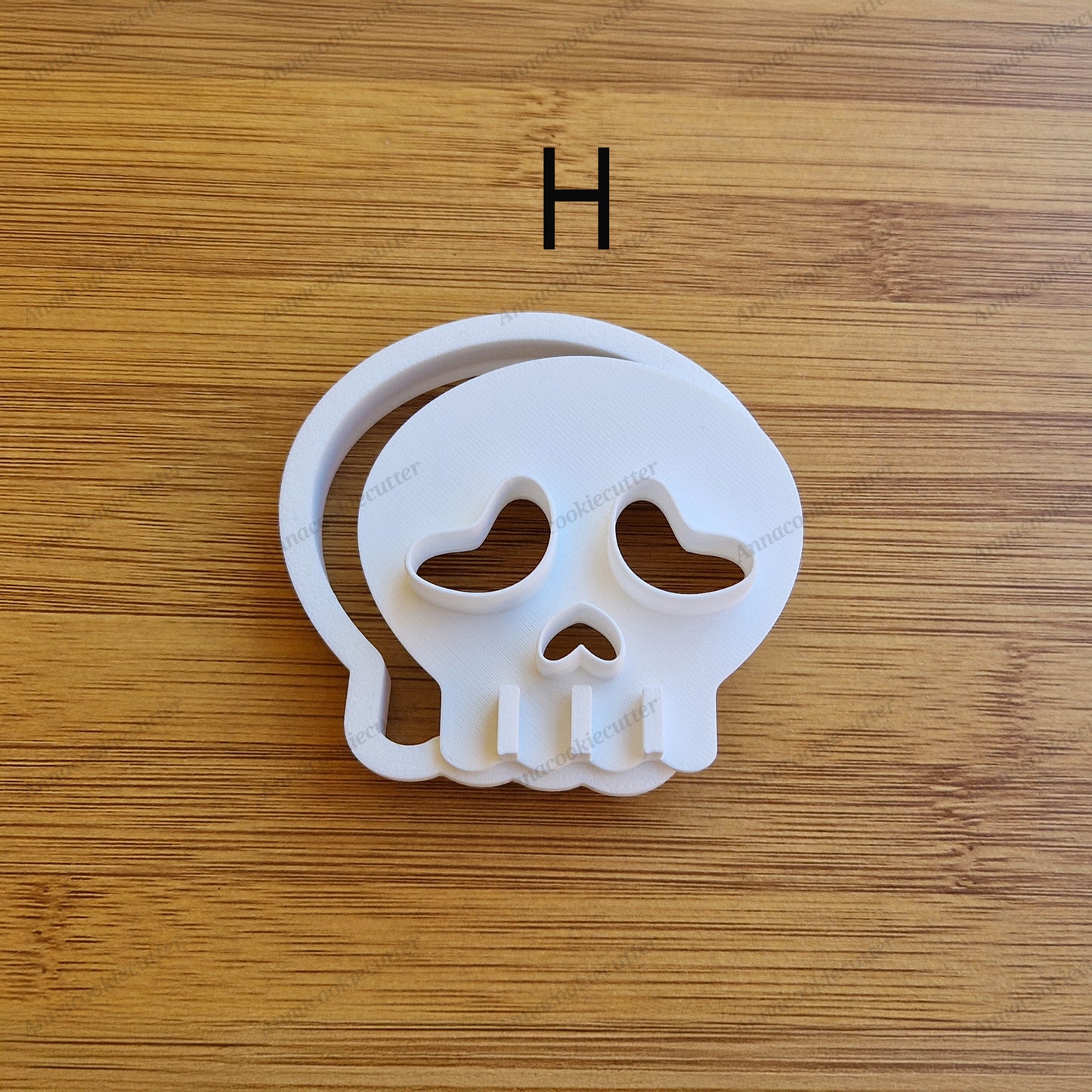 Set Formine Teschio Halloween | Biscotti Ripieni | Tagliaboscotti Spettrali