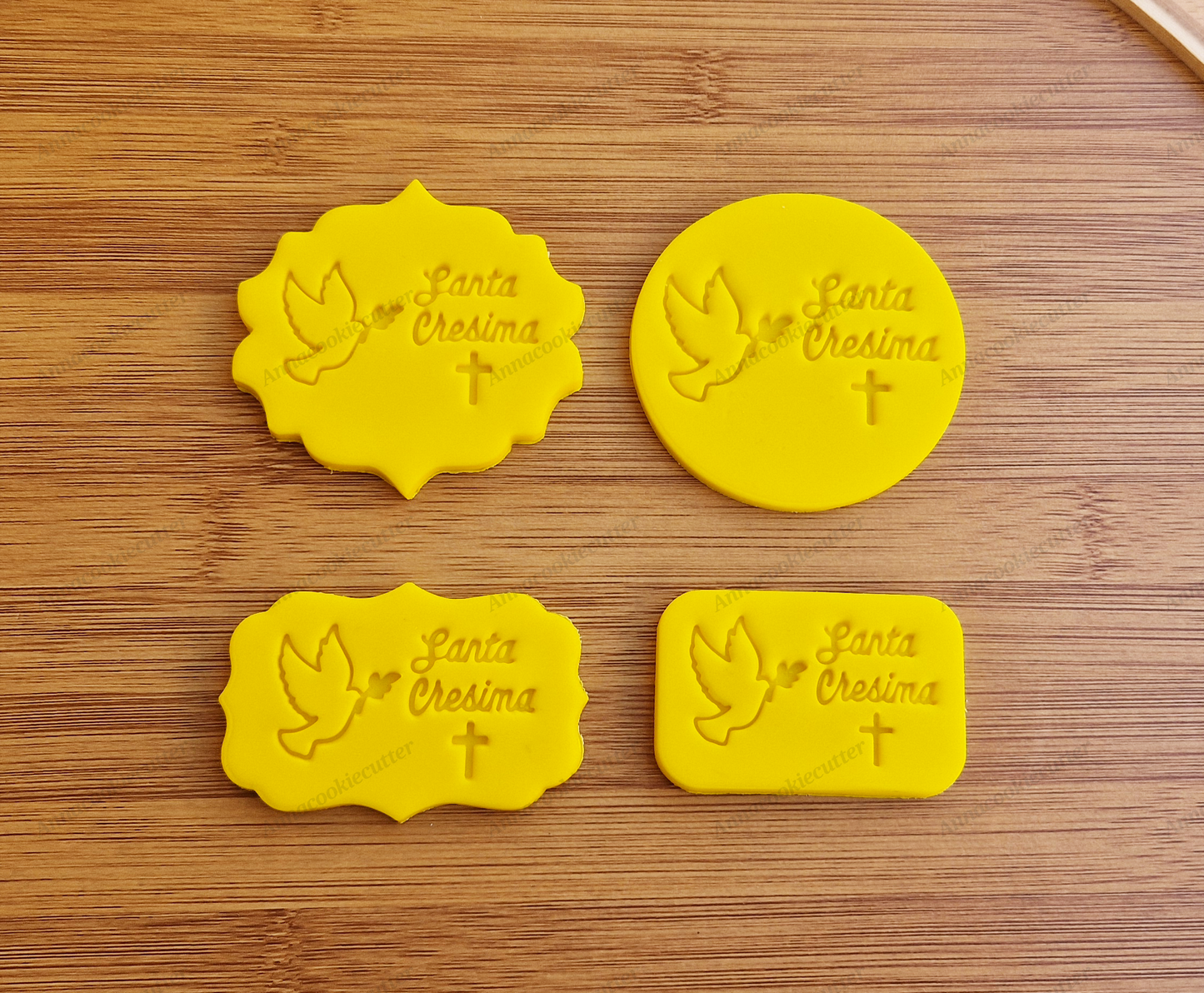 Formina Biscotti La mia Cresima – Tagliabiscotti Frolla, Stampino Comunione, Decorazioni Dolci per Festa Religiosa Pasta di Zucchero