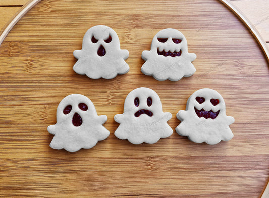 Formine Biscotti Fantasma Halloween – Stampi Dolci Spettrali