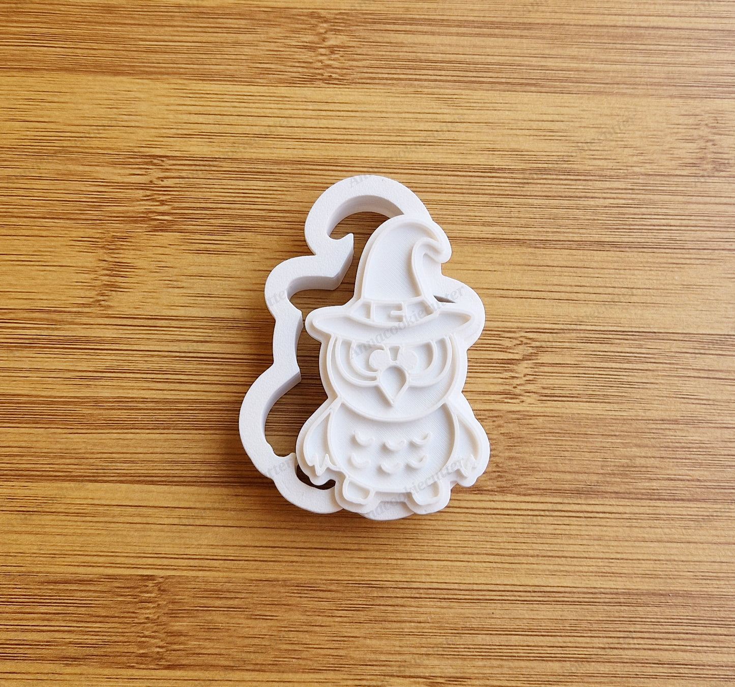 Set Tagliabiscotti Halloween Gufo con Cappello, Gatto, Strega con la Scopa, Fantasma, Bara RIP, Formine Biscotti, Dolci Spaventosi