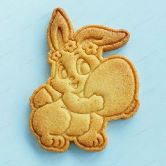 Coniglio Di Pasqua Formina Per Biscotti Stampino Formine Cookie Cutter 8x11 cm