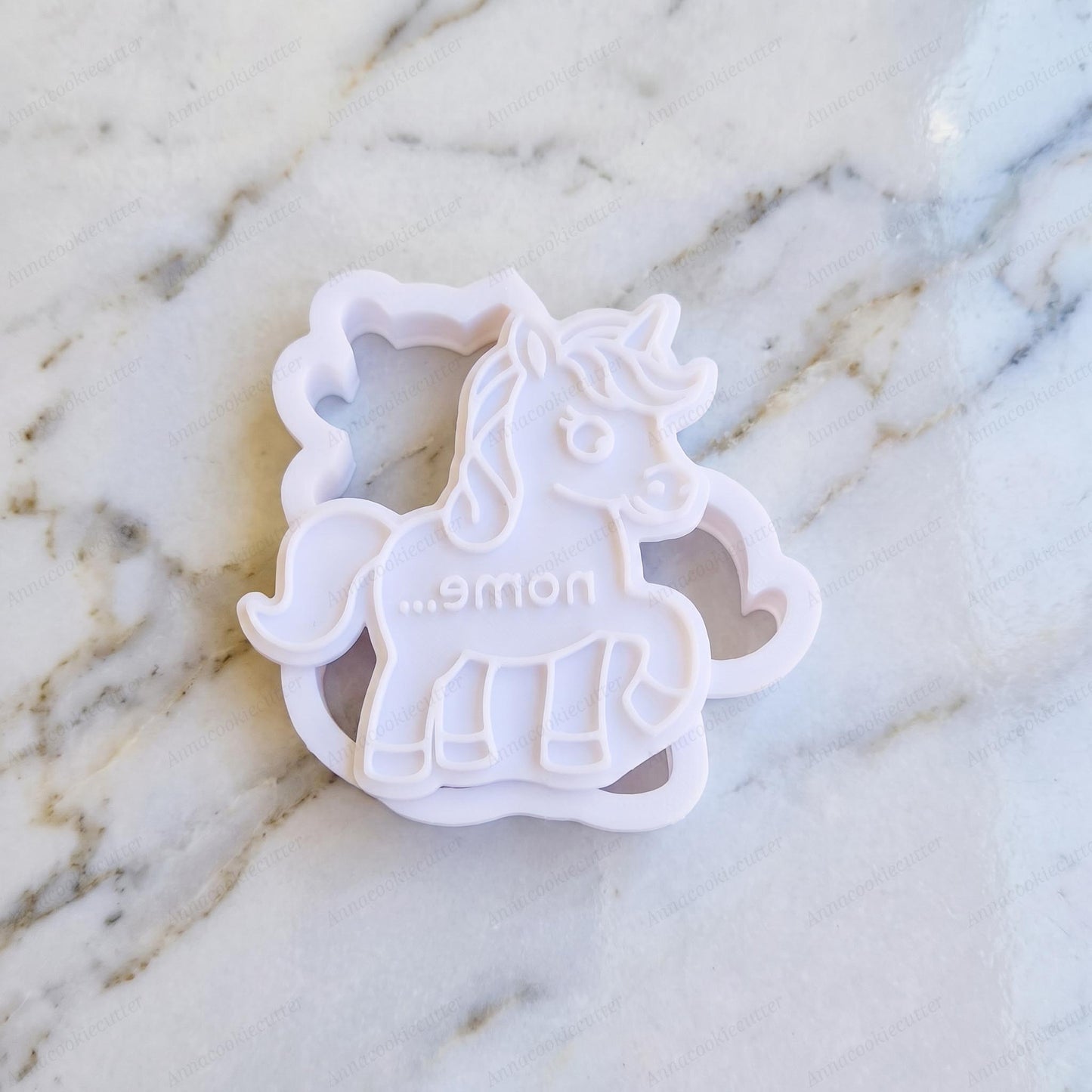 Formina Per Biscotti Unicorno Nome Personalizzato Cookie Cutter Feste Compleanno