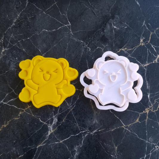Tagliabiscotti Orsetto Formine Per Biscotti Orso Panda Cuore Cookie Cutter