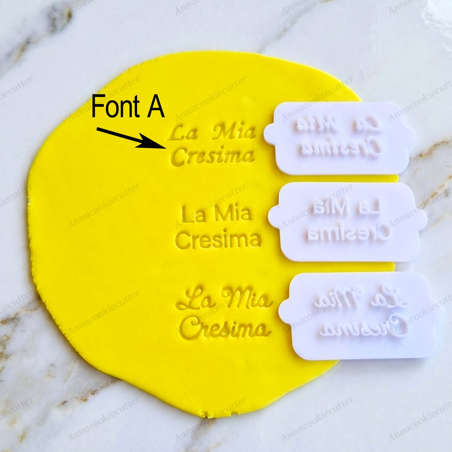 La Mia Cresima Solo Il Timbro Per Biscotti Tagliabiscotti Cookie Cutter 6x3 cm