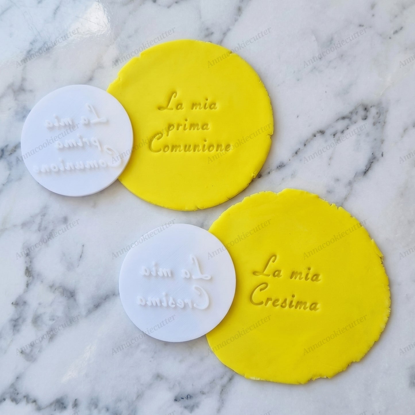 La  Mia Prima Comunione, La Mia Cresima Timbro Frolla PDZ Cookie Cutter 6 cm