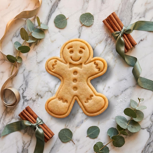 Omino Pan Di Zenzero Formina Per Biscotti Natalizi Tagliabiscotti Invernali Gingerbread