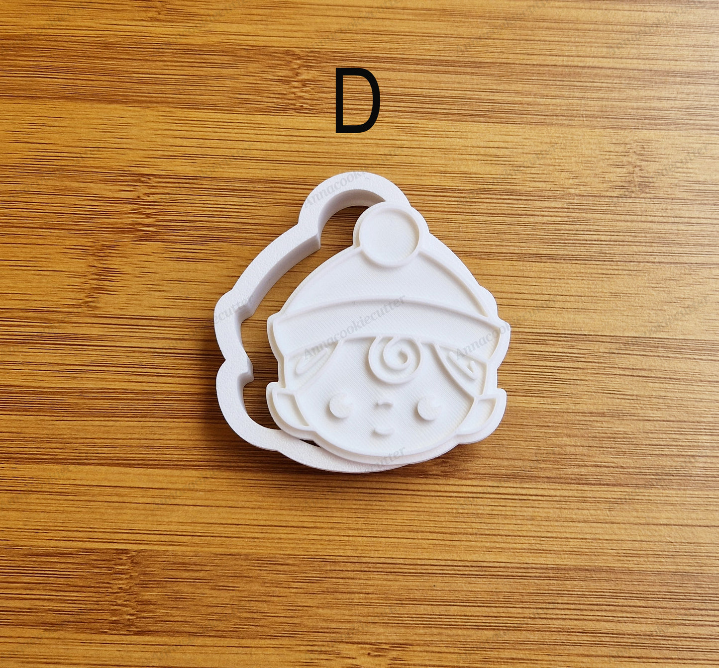 Set Tagliabiscotti di Natale – Formine Natalizie con Babbo Natale, Elfo, Renna e Campanella