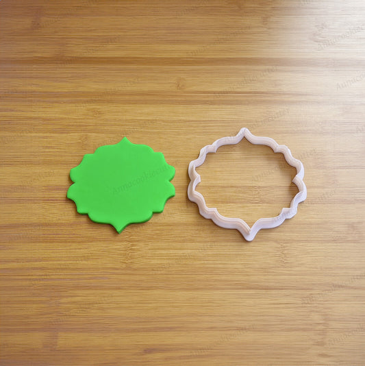 Cornice Formina Per Biscotti Frame Cutter Fondente, Pasta di Zucchero, Frolla