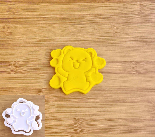 TagliaBiscotti Orsetto Formine Per Biscotti Orso Panda Cuore Cookie Cutter