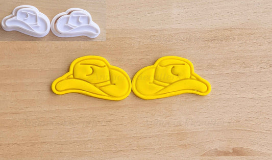 Tagliabiscotti Cappello da Cowboy Set Regalo Compleanno Formina per Biscotti