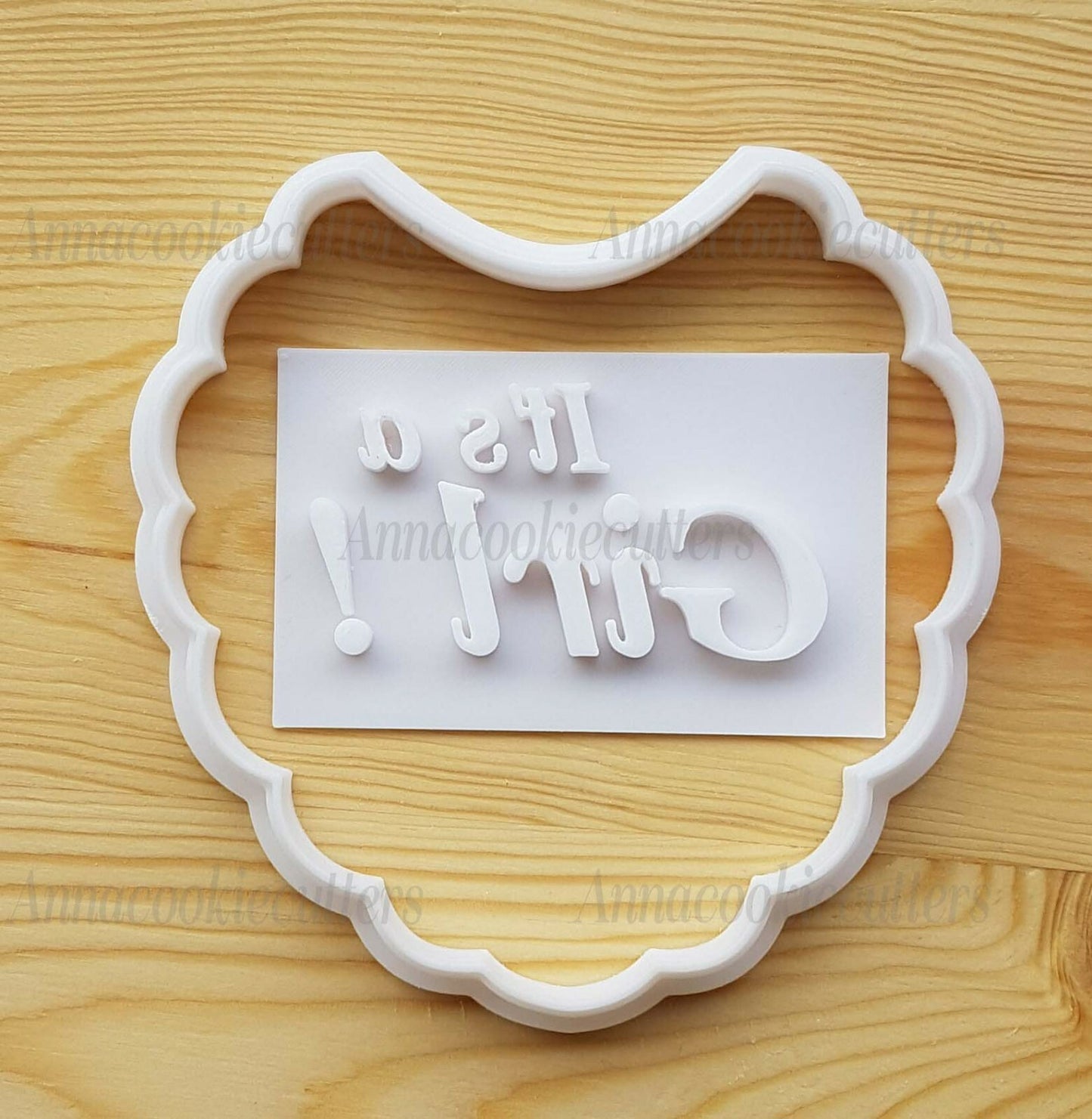 It's A Girl A Boy Formina Per Biscotti Nascita Battesimo Cookie Cutter 8x8 cm