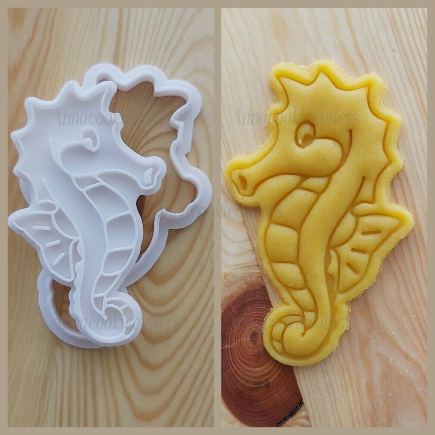 Formina Biscotti Cavalluccio Marino Tagliabiscotti Frolla Pasta Zucchero 6x10 cm