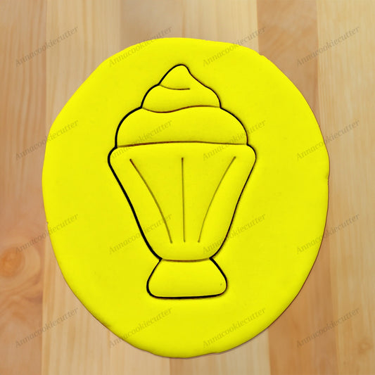 Formina Taglia biscotti a Forma Di Coppa di Gelato Cookie Cutter