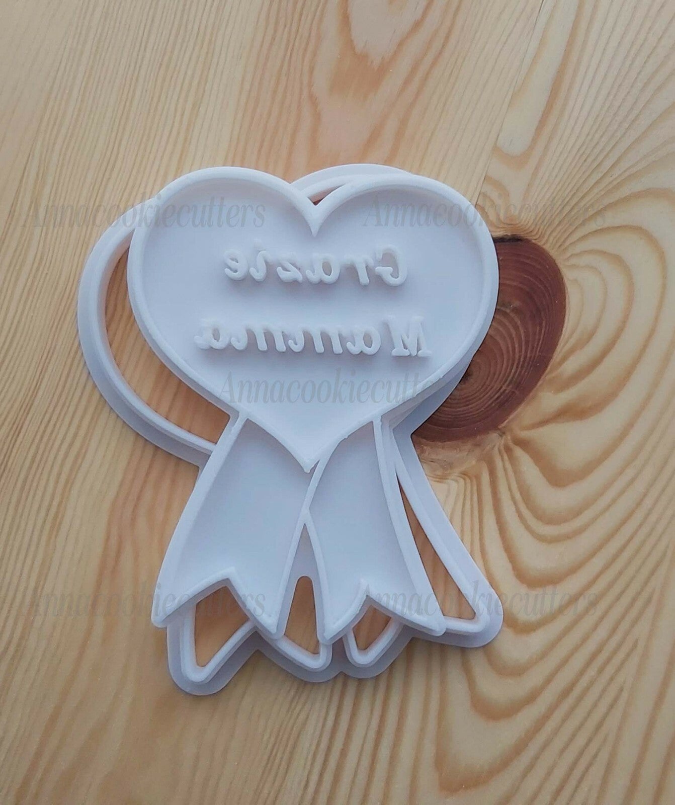 Festa Della Mamma Medaglia A Forma Di Cuore Formina Per Biscotti Cookie Cutter