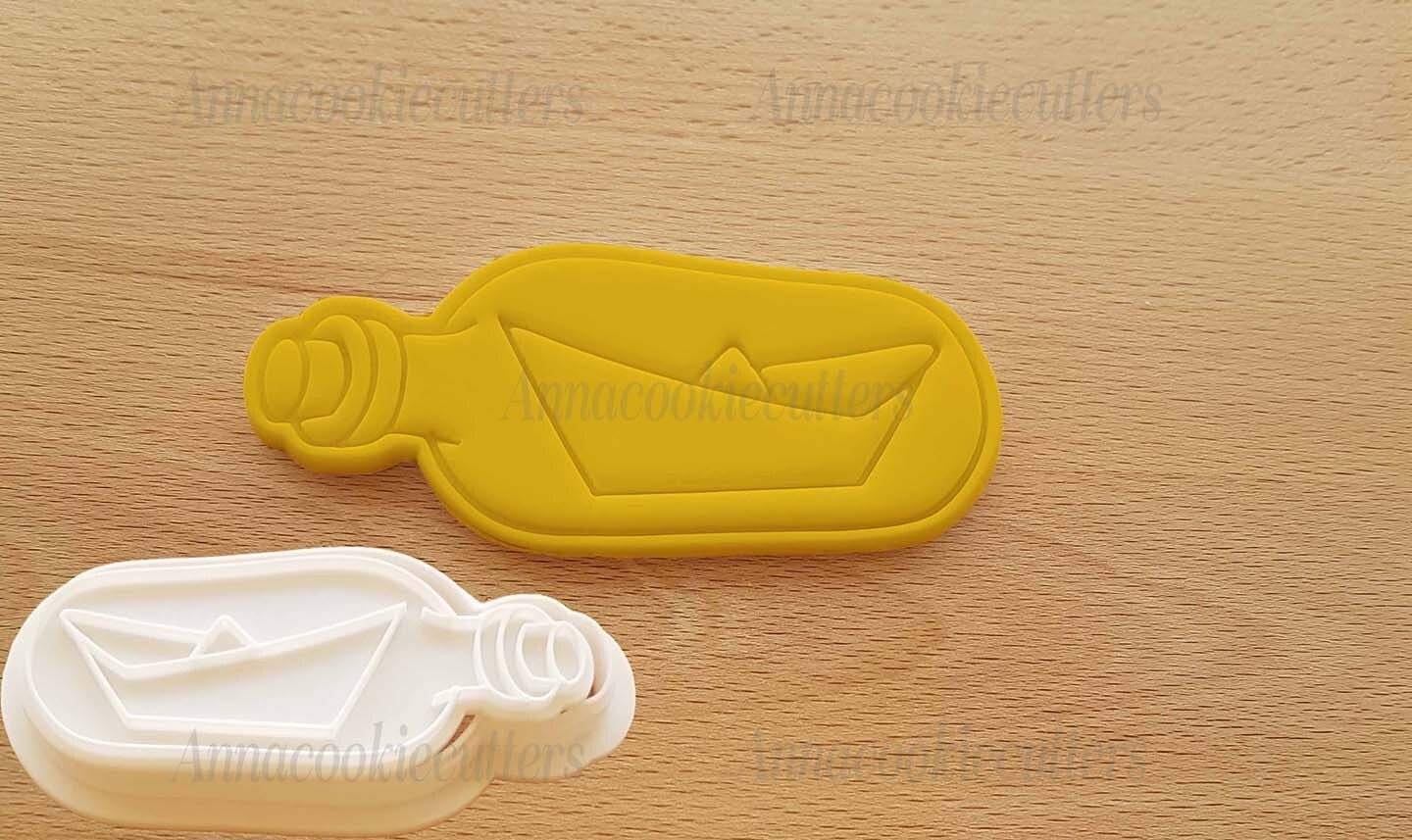 Barca In Bottiglia Formina Per Biscotti Stampo Estivo Tagliabiscotti Cake Design