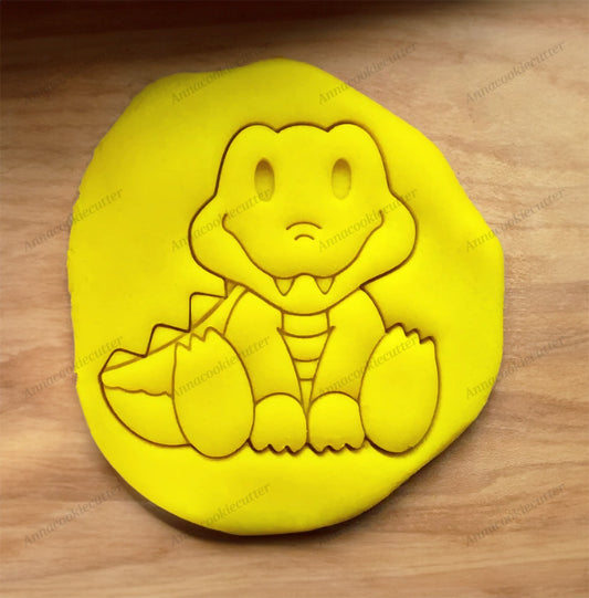 Formina per Biscotti a Forma di Cucciolo di Alligatore Coccodrillo Cookie Cutter
