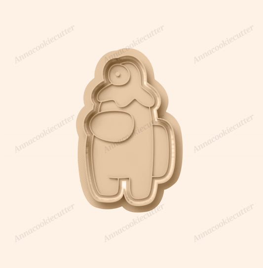 Among Us Cookie Cutter Formina per Biscotti Feste e Compleanni a Tema