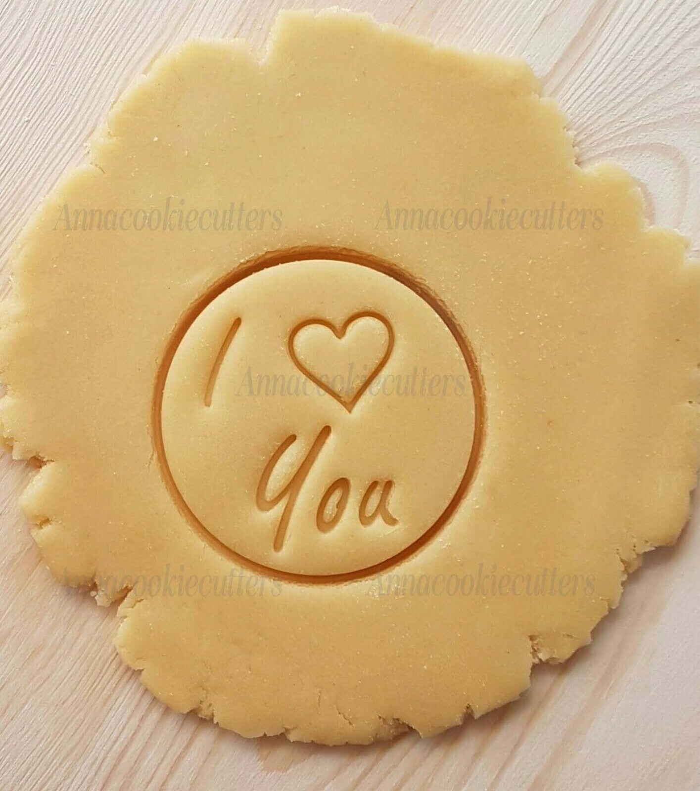 Formina Per Biscotti I love You  Tagliabiacotti Cuore Stampo Frolla PDZ