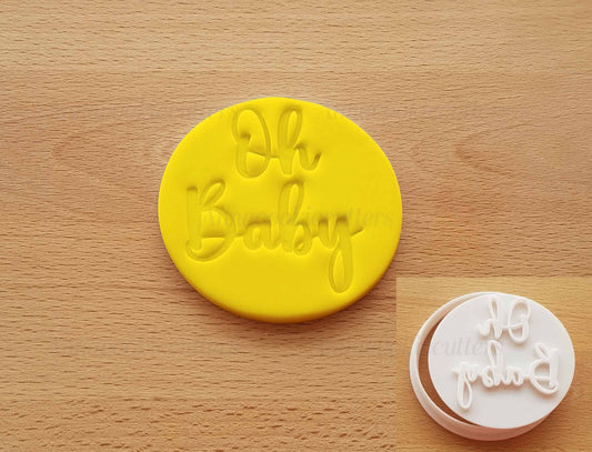 Oh Baby Formina Per Biscotti Battesimo Stampo Nascita Tagliabiscotti 8 cm