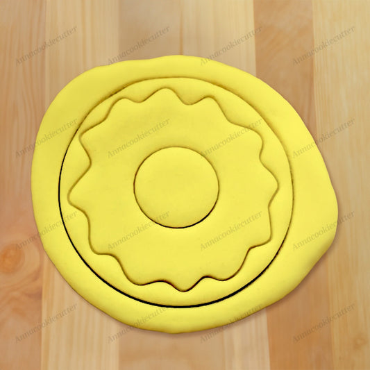 Tagliabiscotti Ciambella Formina per Biscotti a Forma di Donut Cookie Cutter