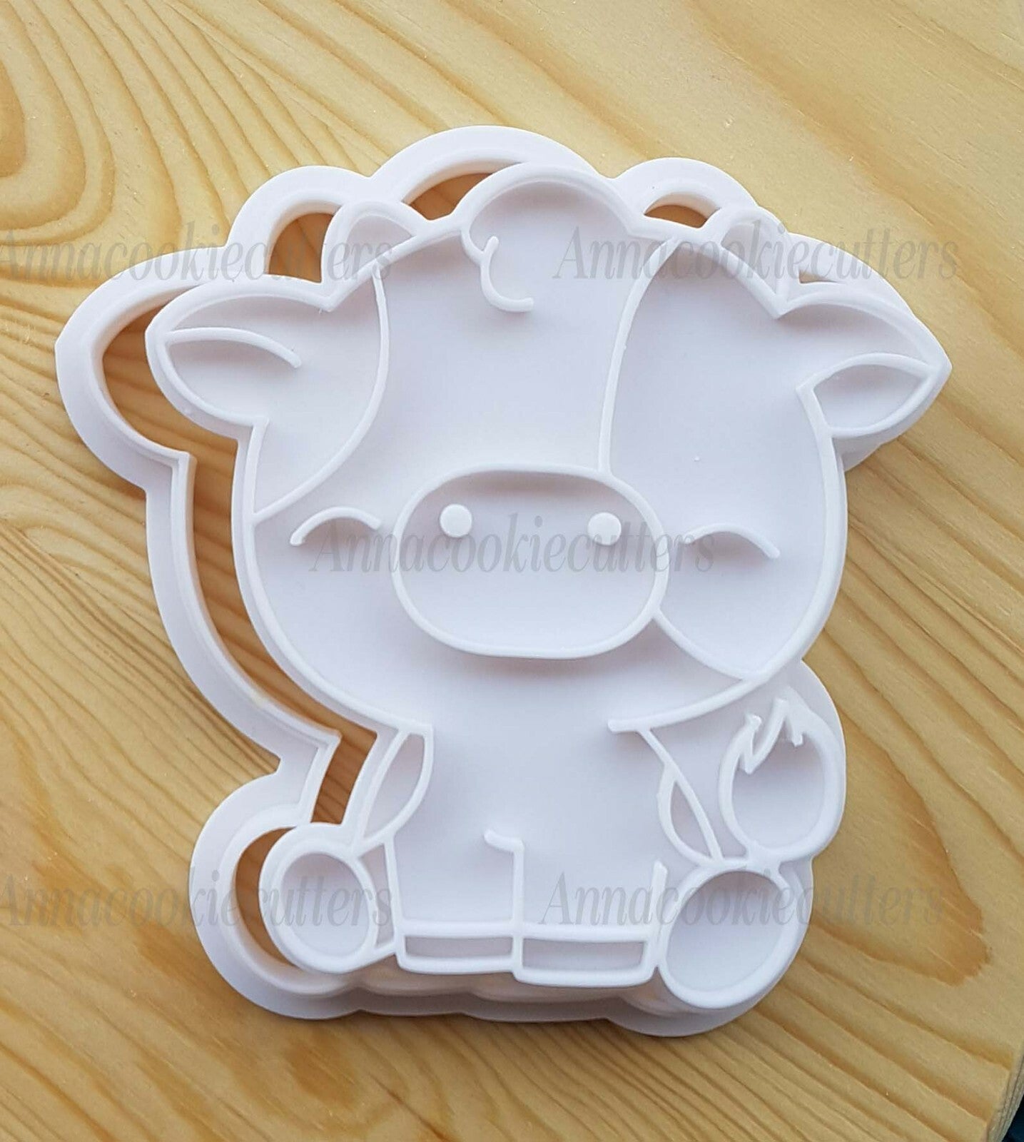 Mucca Carina Formina Per Biscotti Stampo Tagliabiscotti 9x10 cm